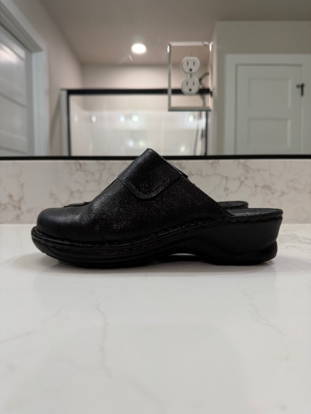 Josef Seibel Womens Catalonia Clog Black Size EU 40
